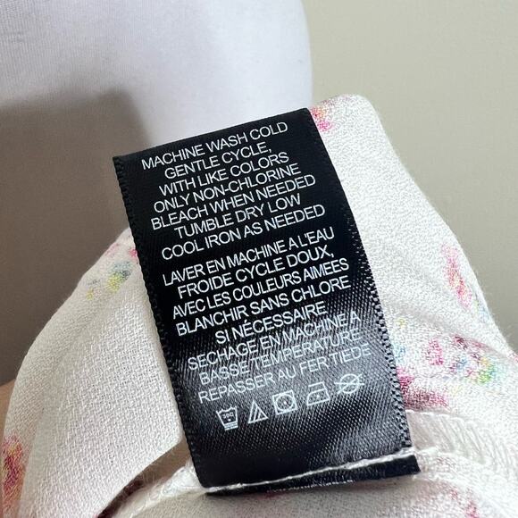 AFRM Nessa Bodysuit MEDIUM Ditzy Floral Off The Shoulder Cottagecore Feminine - Picture 14 of 14